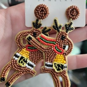 Reindeer Earrings